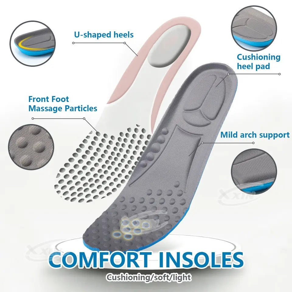 FLEXIBLE & SKIN FRIENDLY SHOE INSOLE