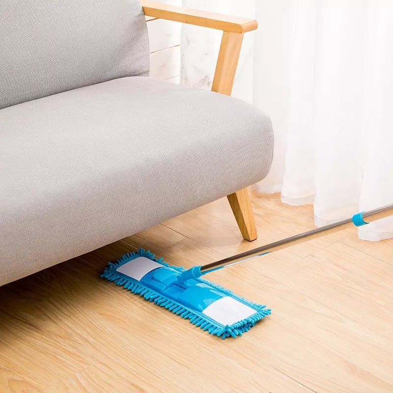 TELESCOPIC MICROFIBER CLEANING MOP