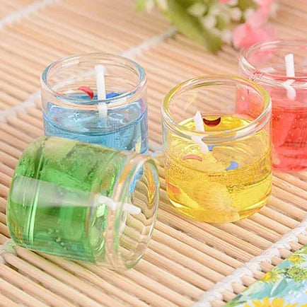 PACK OF 6 FANCY DECOR CANDLES