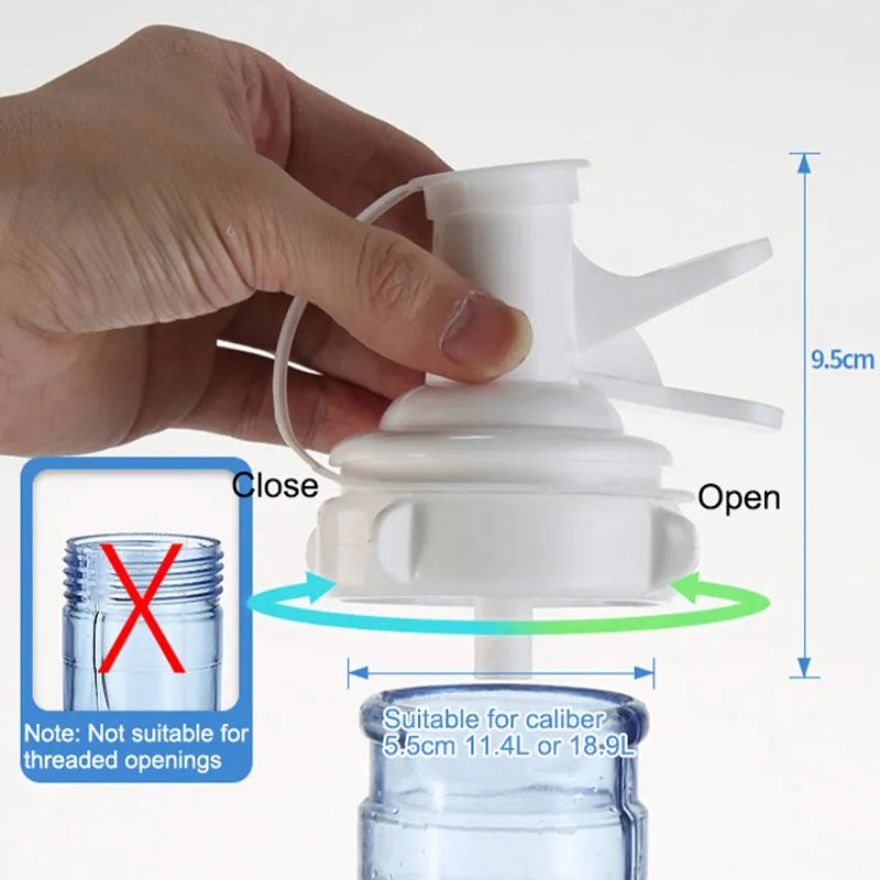 WATER BOTTLE STAND WITH NOZZLE