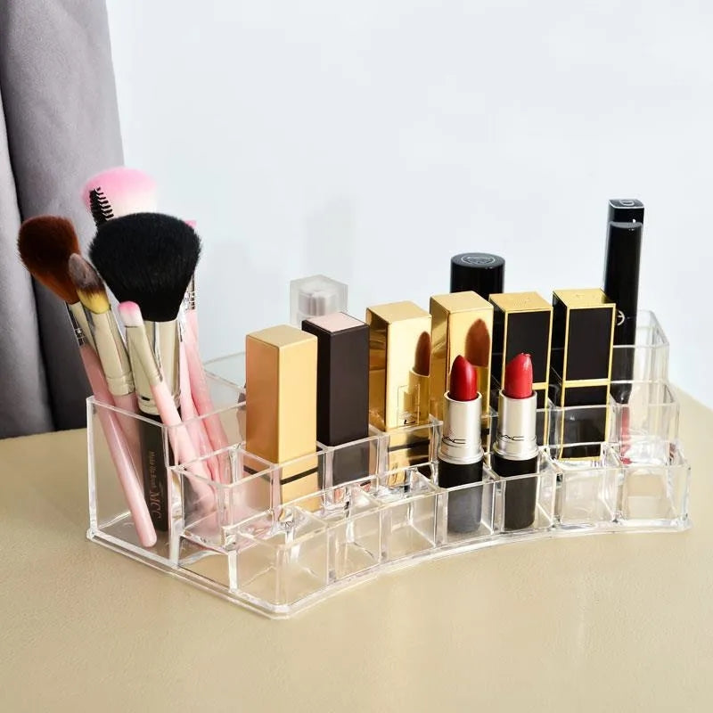 VANITY COSMETIC AND LIPSTICK ORGANIZER