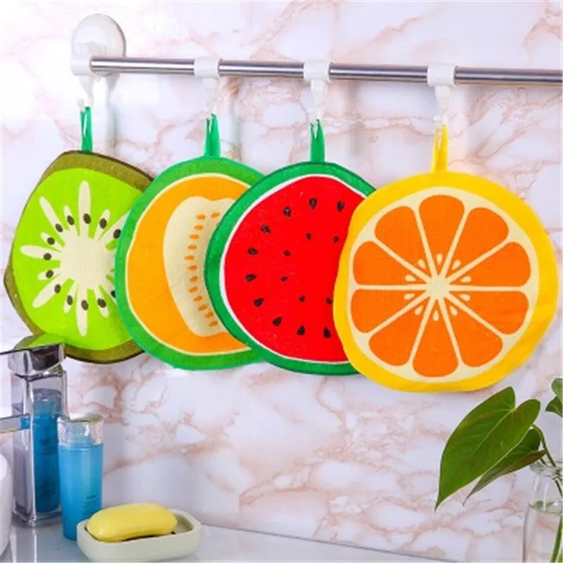 FRUITS PRINTED KITCHEN CLEANING TOWEL