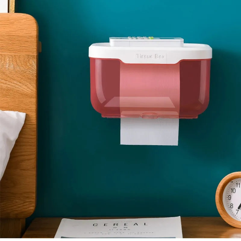 WALL MOUNTED TOILET PAPER HOLDER