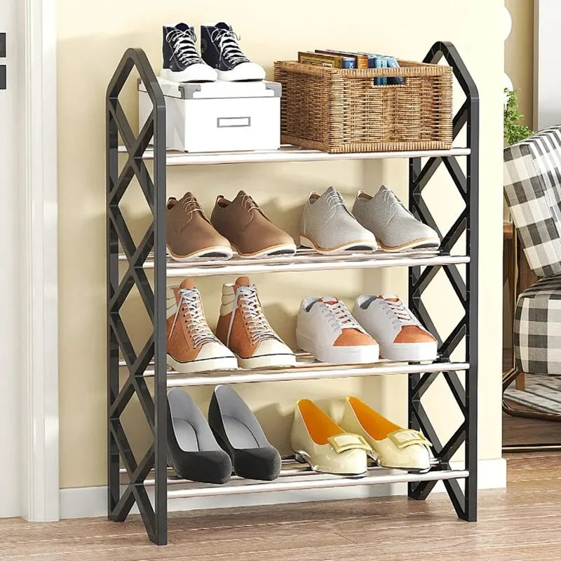 4X LAYERS DIAMOC CUT SHOE RACK