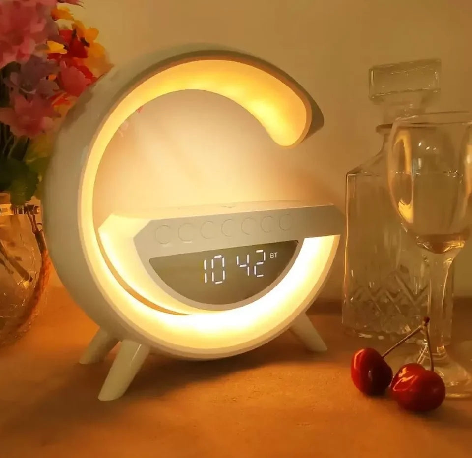 WIRELESS CHARGER + BLUETOOTH SPEAKER G-LAMP