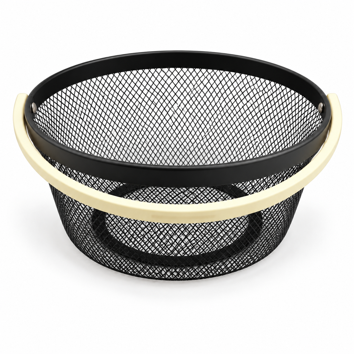 Danny Home Round Mesh Storage Basket - 25x25x18cm