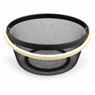Danny Home Round Mesh Storage Basket - 25x25x18cm
