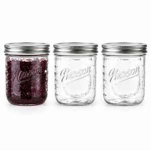Danny Home 6 Piece  Mason Storage Jars - 480 ml