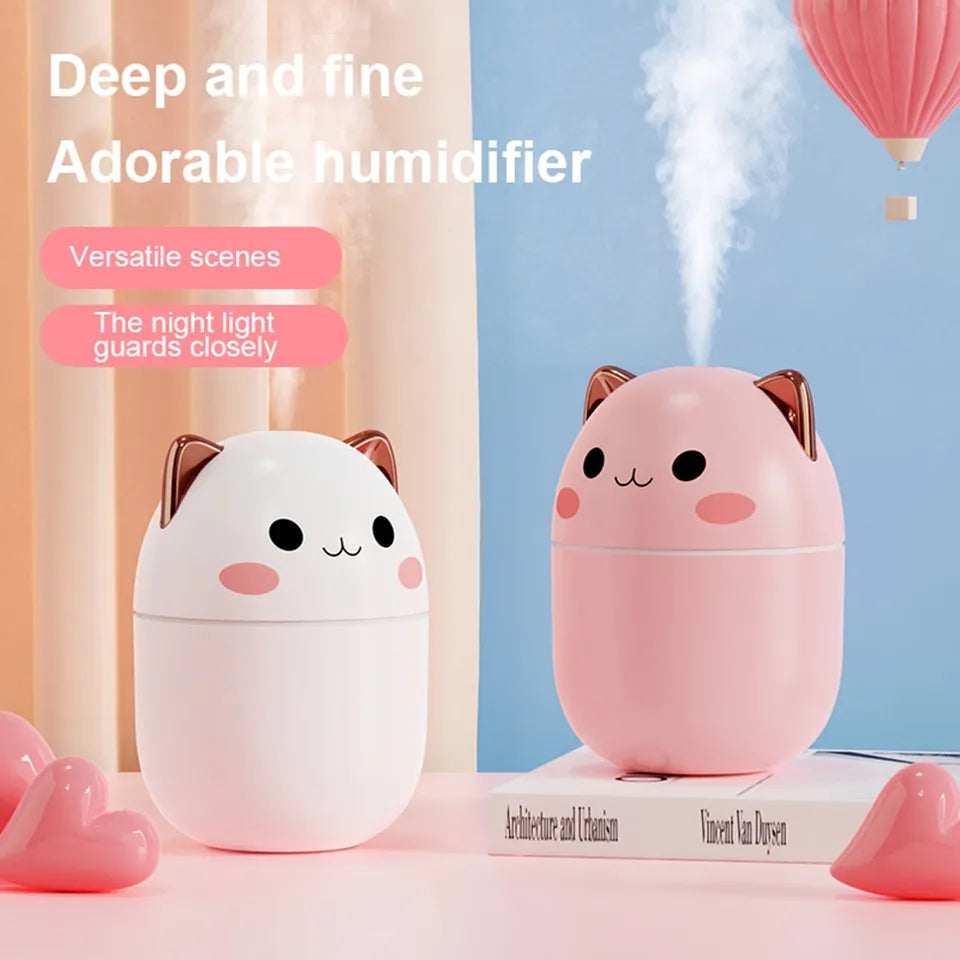 MINI RABBIT HUMIDIFIER WITH NIGHT BULB