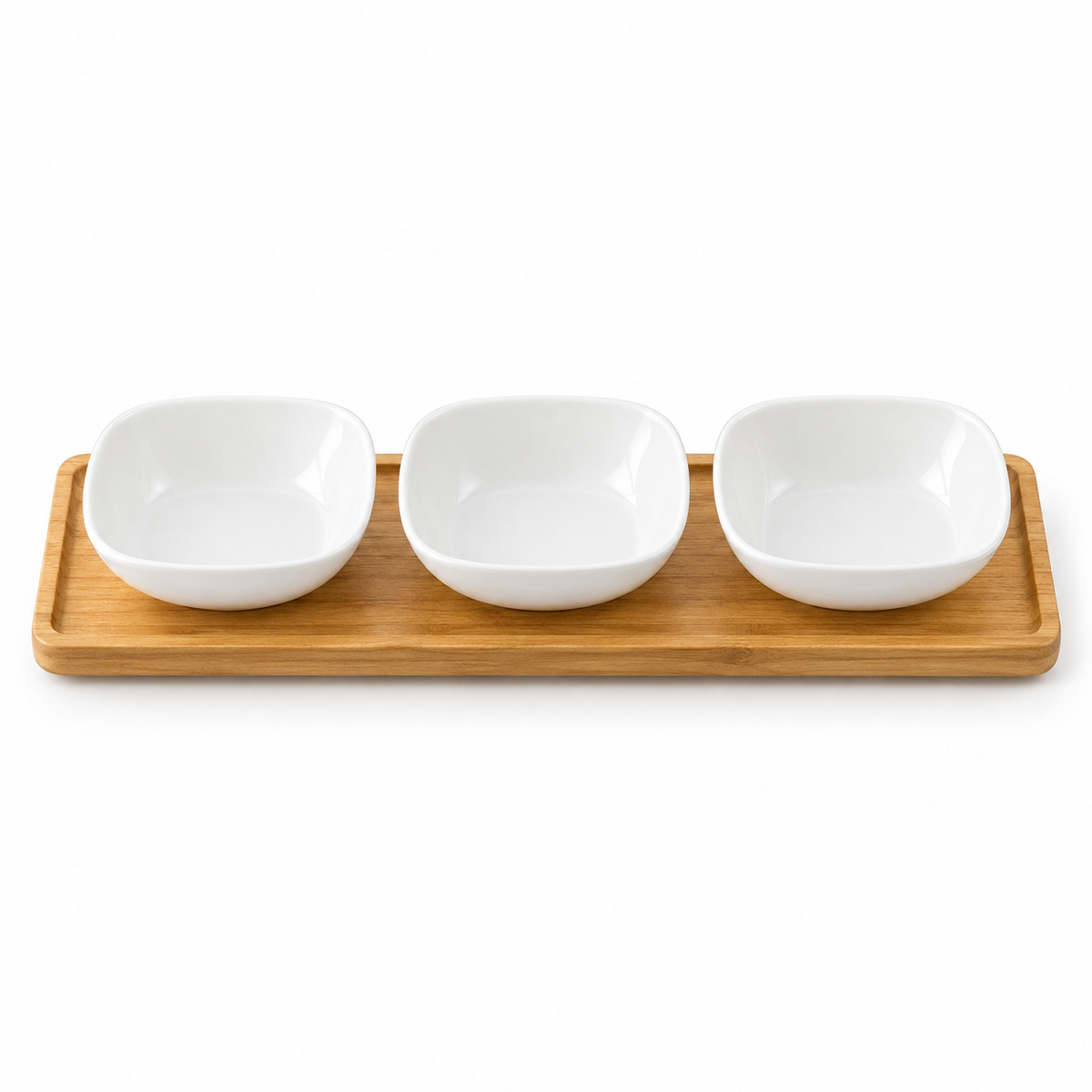 Danny Home Three-Bowl Serving Set - 4 Pieces