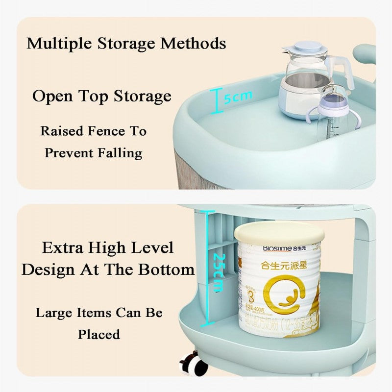 MULTI LAYERS WHALE STORAGE CART