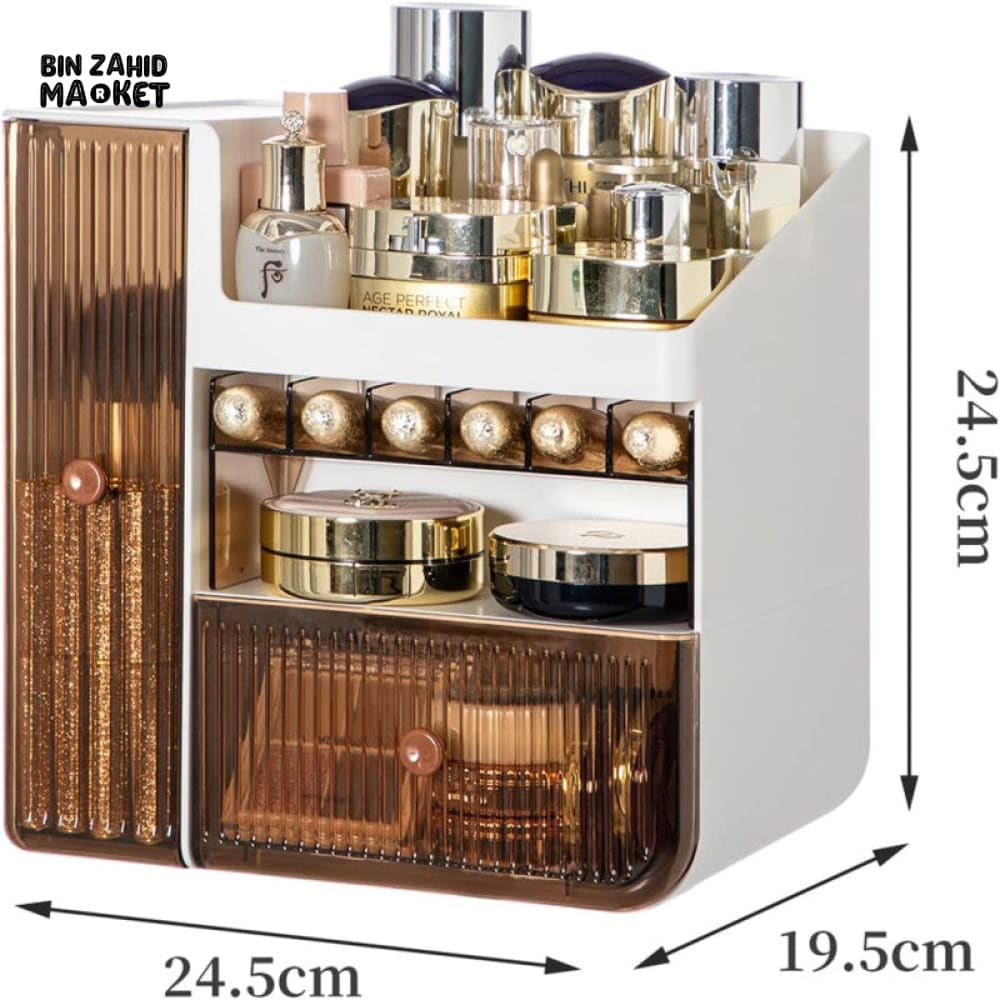 LUXORMOVE CRYSTAL CLEAR COSMETIC & MAKEUP ORGANIZER