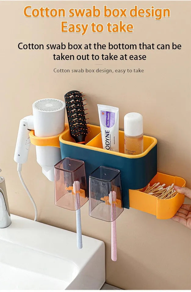 MULTI-SPACES BATHROOM SHELF