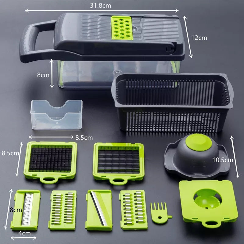 12IN1 MUTIFUNCTIONAL VEGETABLE CUTTER