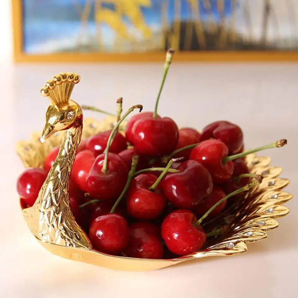 PEACOCK CANDIES DISH