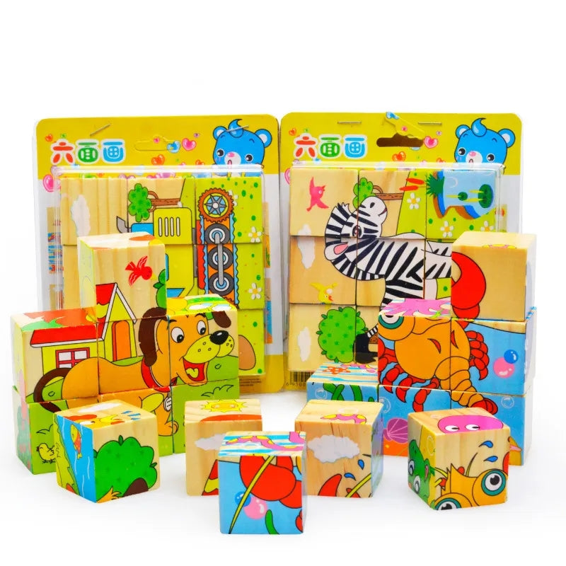 KIDS WOODEN EDUCATIONAL PUZZLE