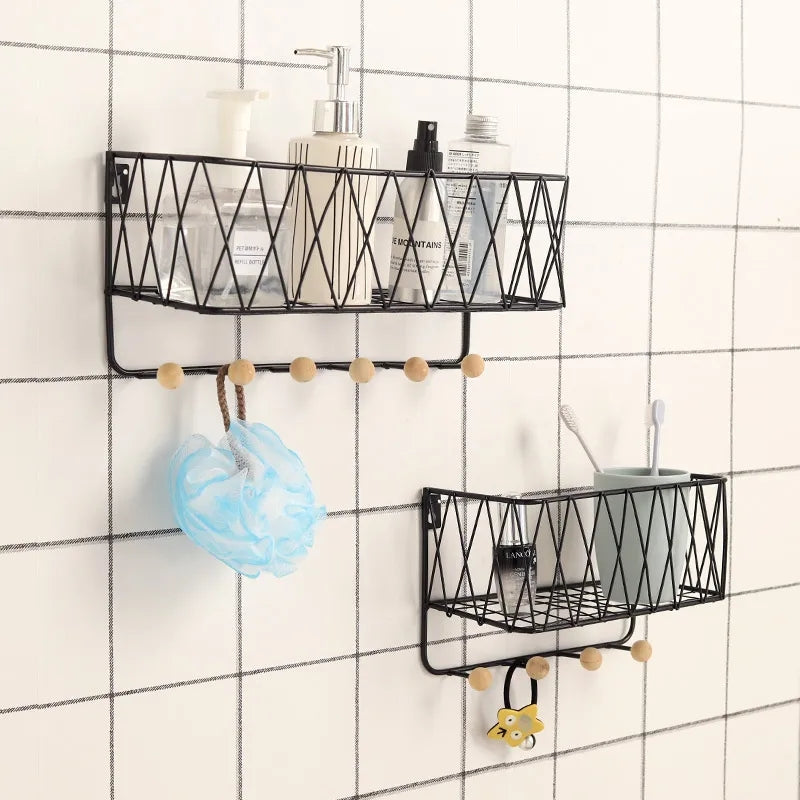 CRISS-CROSS WALL UTILITY SHELF