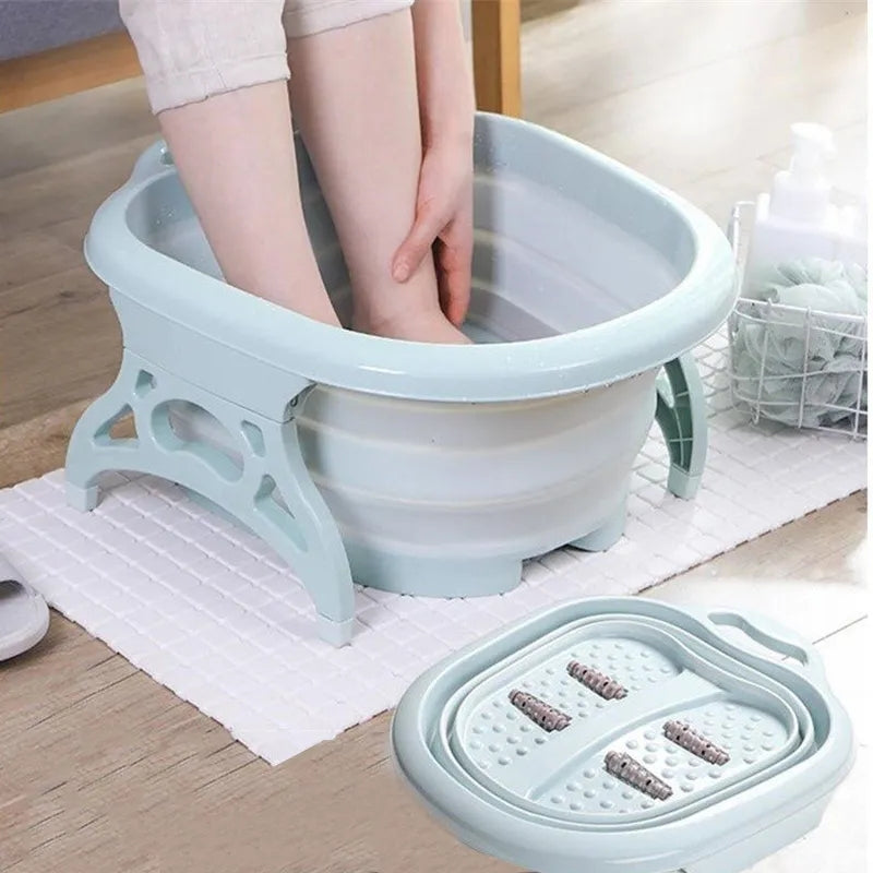 FOLDABLE PEDICURE FOOT MASSAGER