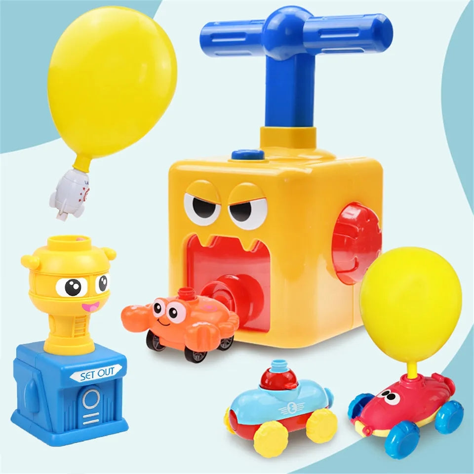 BALLOON LAUCHER CAR TOY