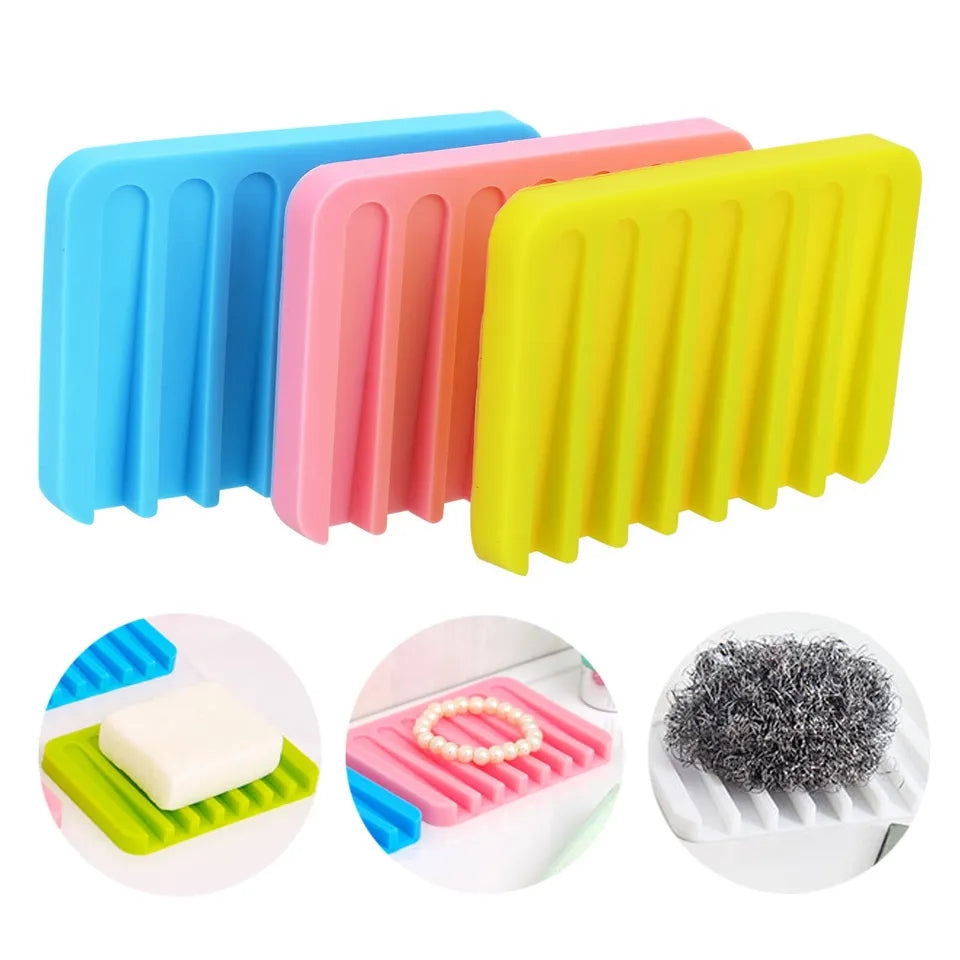 SILICONE DISH FOR SOAP