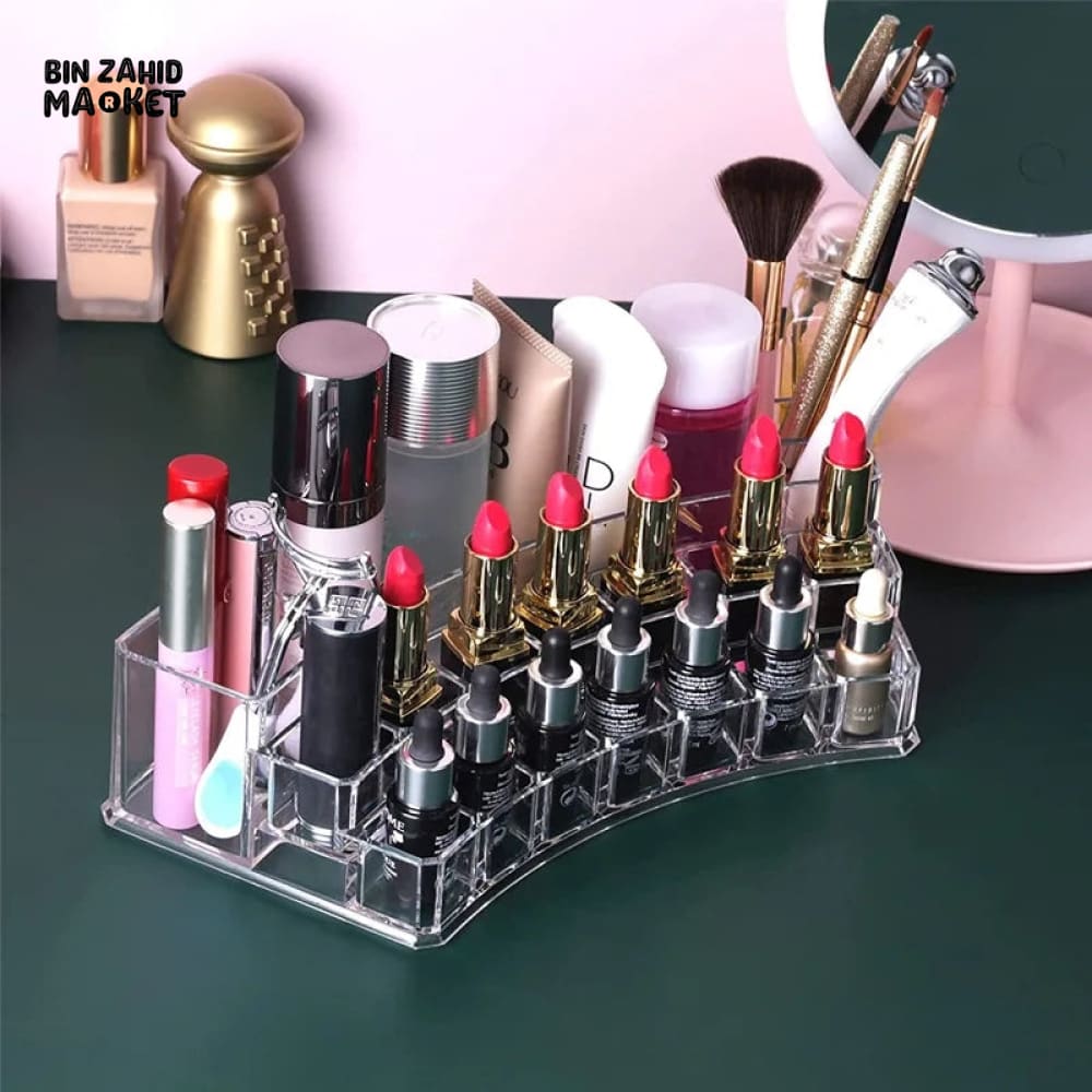 VANITY COSMETIC AND LIPSTICK ORGANIZER