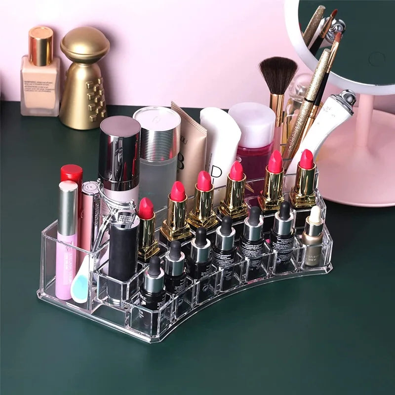 VANITY COSMETIC AND LIPSTICK ORGANIZER