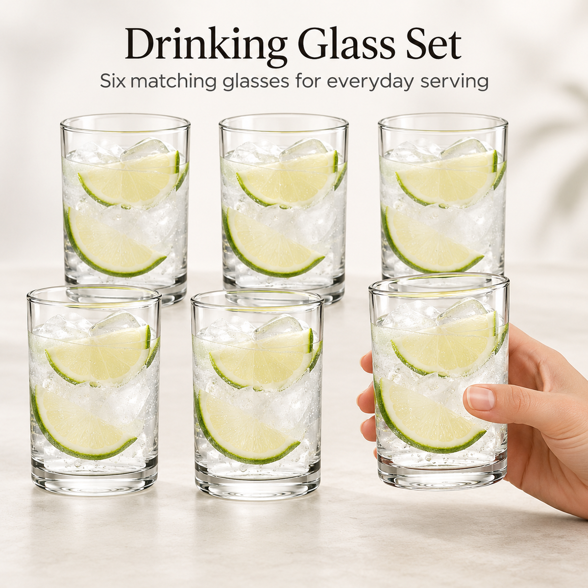 Danny Home 6 Piece Classic Glass Set