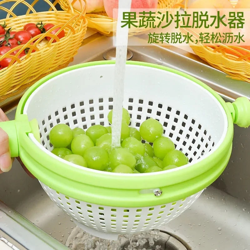 SALAD WASHINH SPINNER BASKET