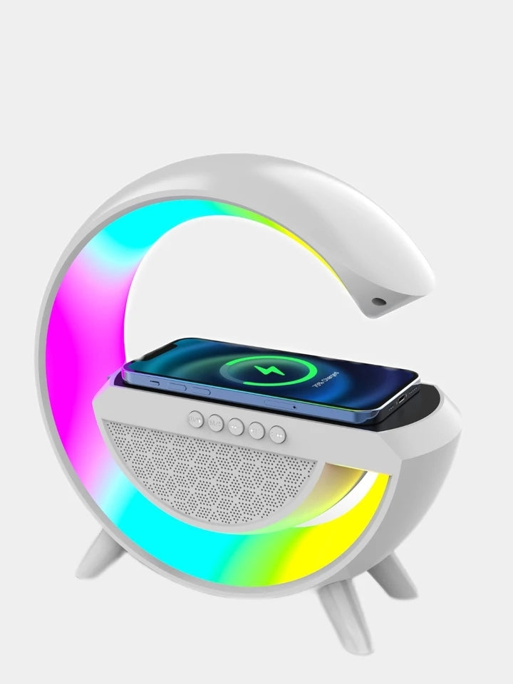 WIRELESS CHARGER + BLUETOOTH SPEAKER G-LAMP