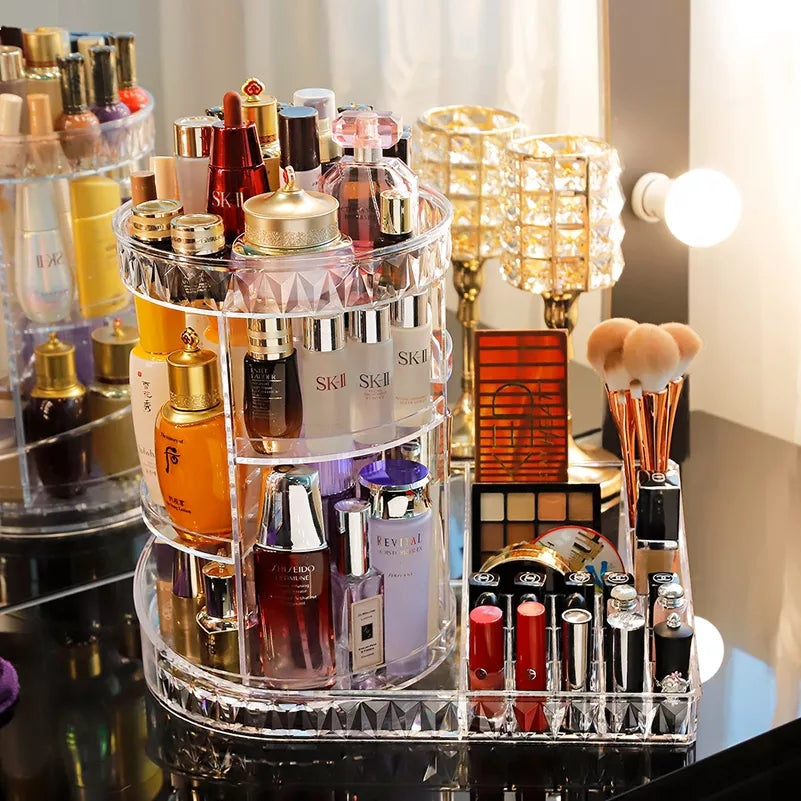 ROTATING COSMETIC ORGANIZER