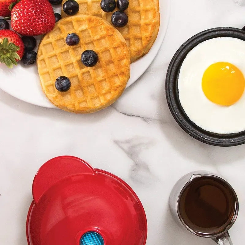 MINI ELECTRIC WAFFLE MAKER