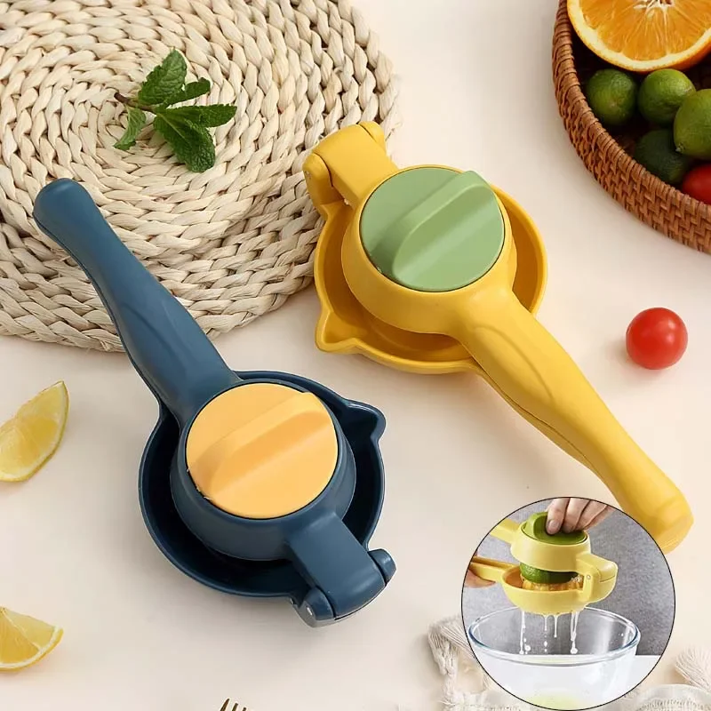 LEMON SQUEEZER CITRUS PRESS PORTABLE HANDHELD FRUIT JUICER