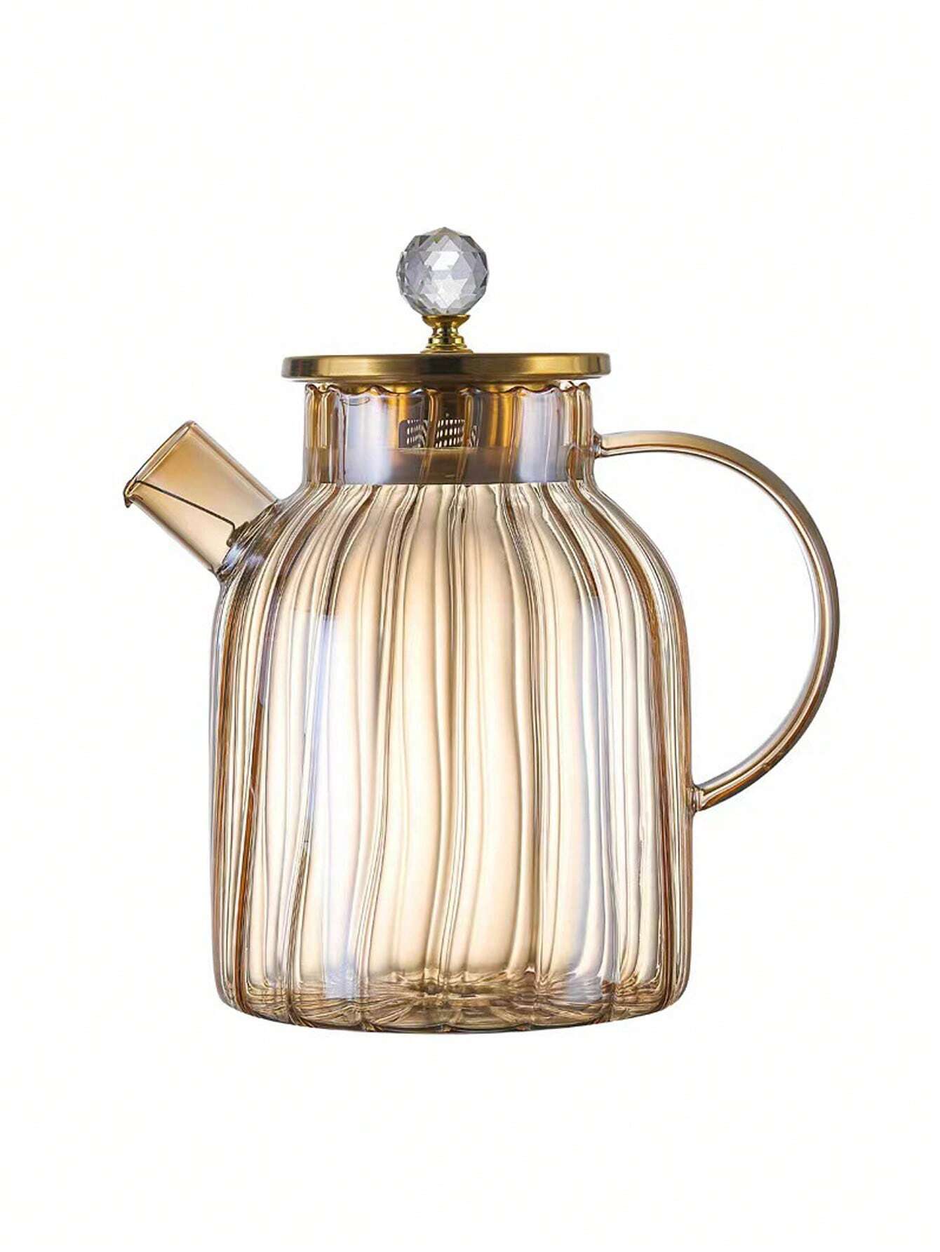 BOROSILICATE GLASS COOKING TEA POT