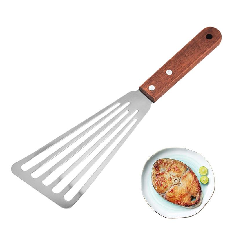 PREMIUM STAINLESS STEEL SLOTTED SPATULA FOR COOKING & GRILLING