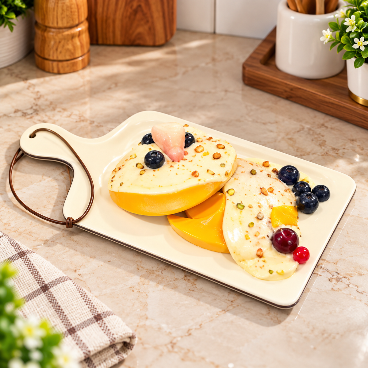 DECORATIVE FOOD DESIGN FRIDGE MAGNET