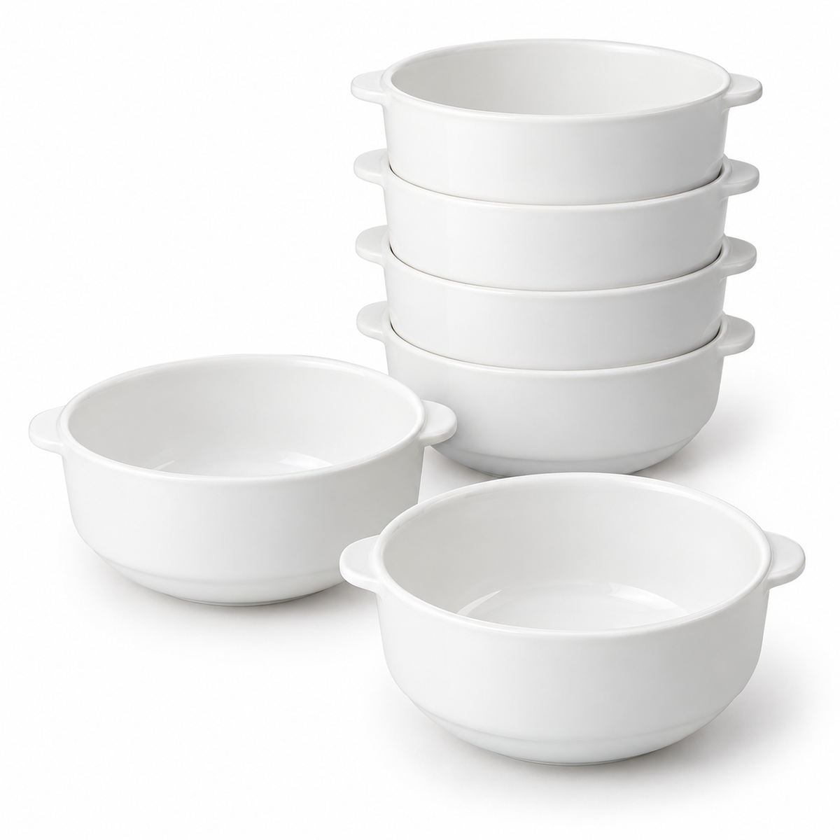 Danny Home 6 Piece Handled Bowl Set