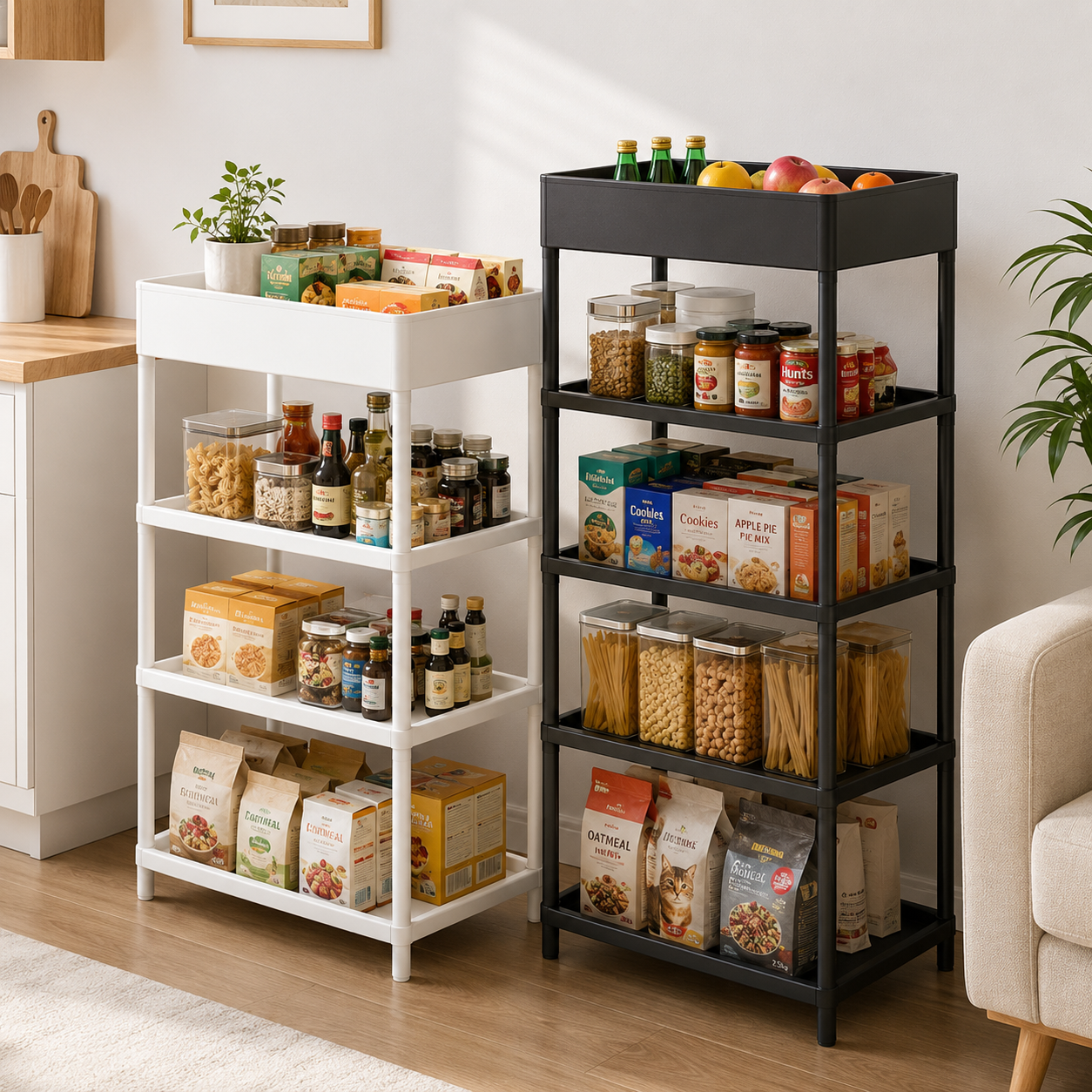 MULTIPURPOSE STORAGE ORGANIZER RACK