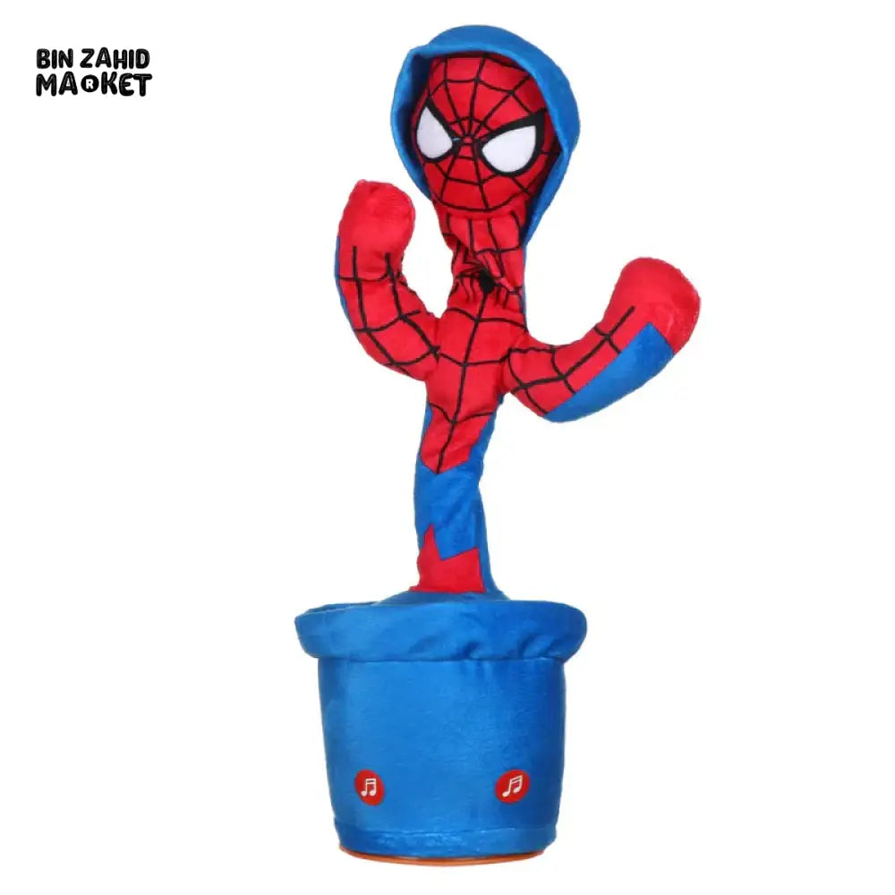 MUSICAL, DANCING & MIMICKING CACTUS TOY Spider-Man