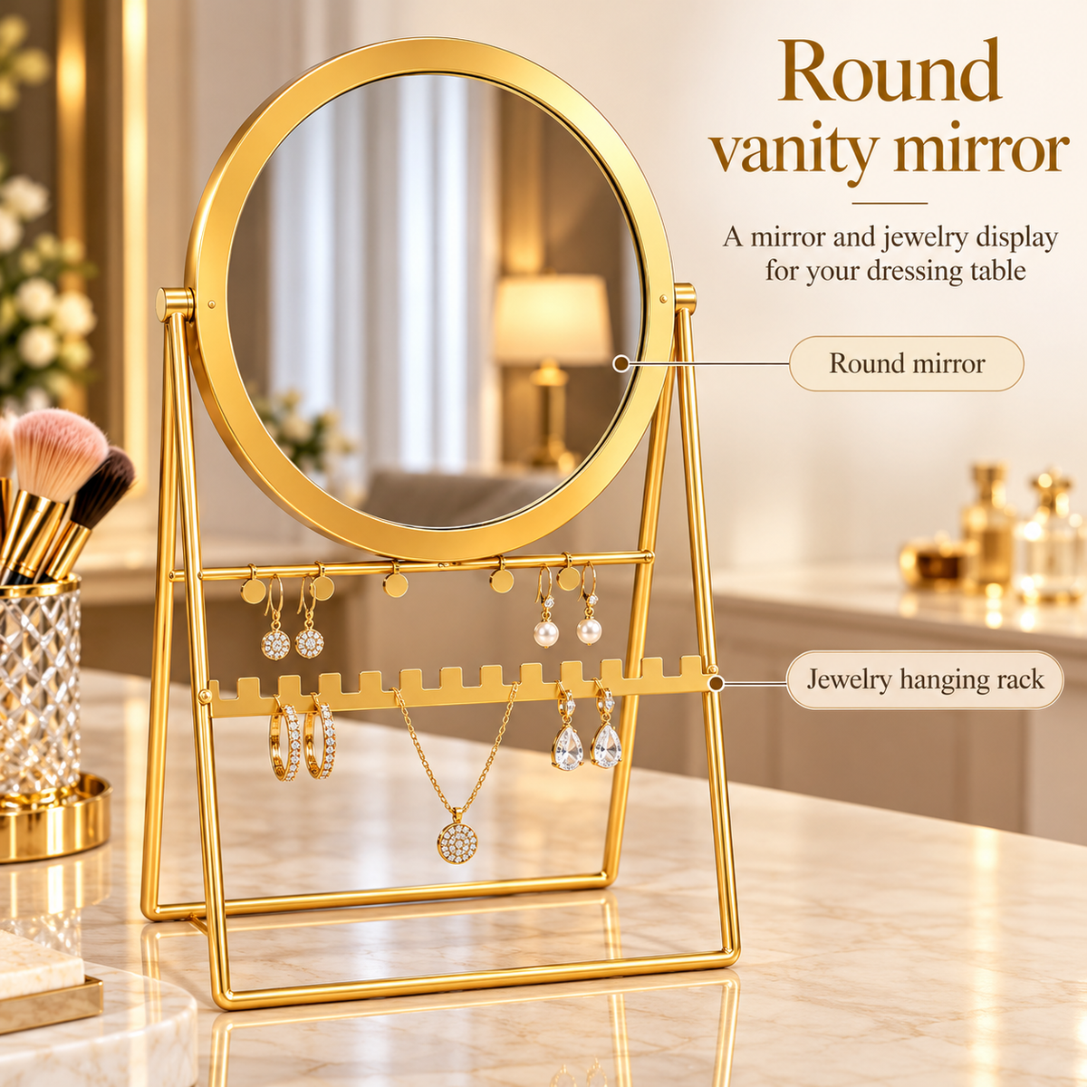 Round Vanity Mirror