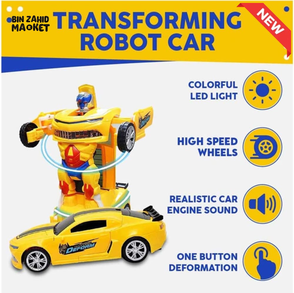 2-IN-1 TRANSFORMING ROBOT CAR