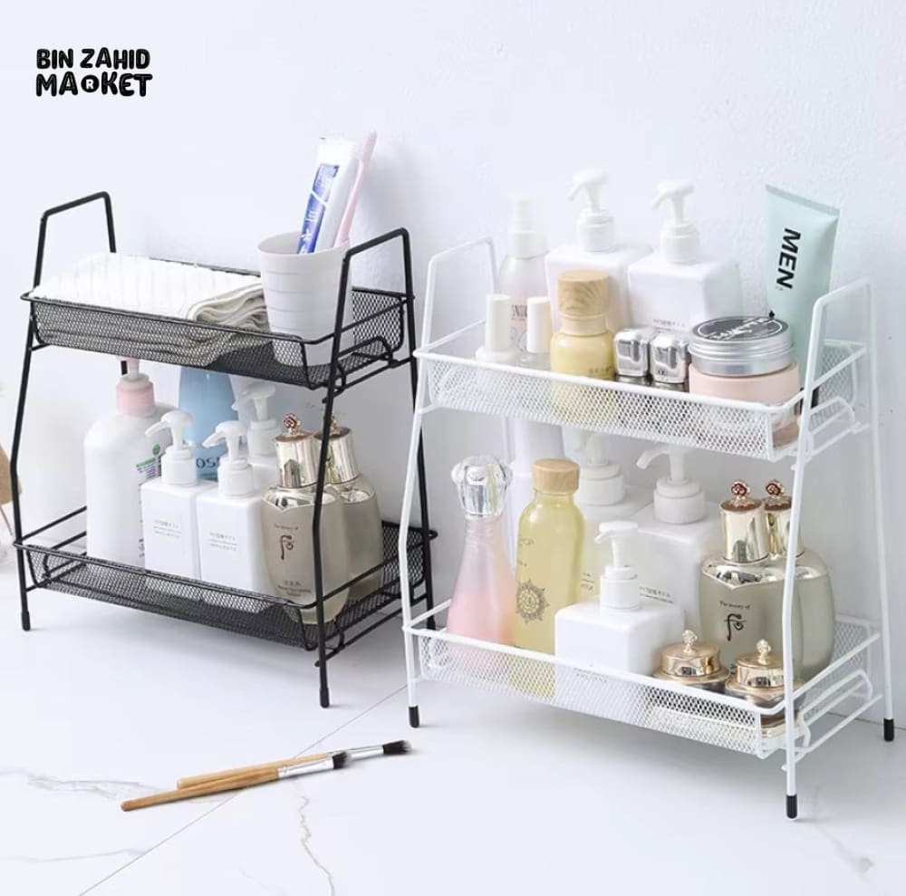 2-LAYERS COUNTER-TOP METAL STAND