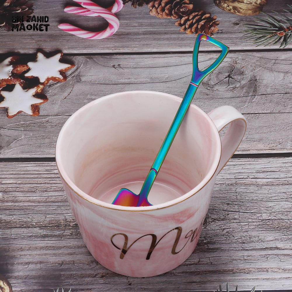 2 PIECES FLAT SHOVEL SPOON SET