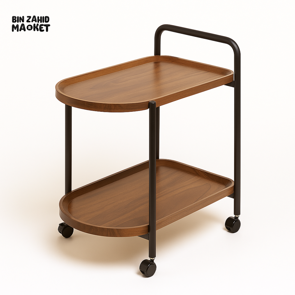 2 Tier Premium Serving Cart