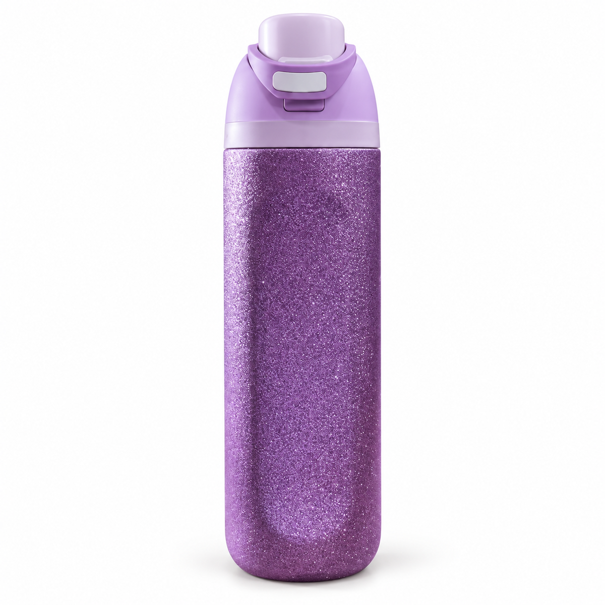 Purple Glitter Water Bottle