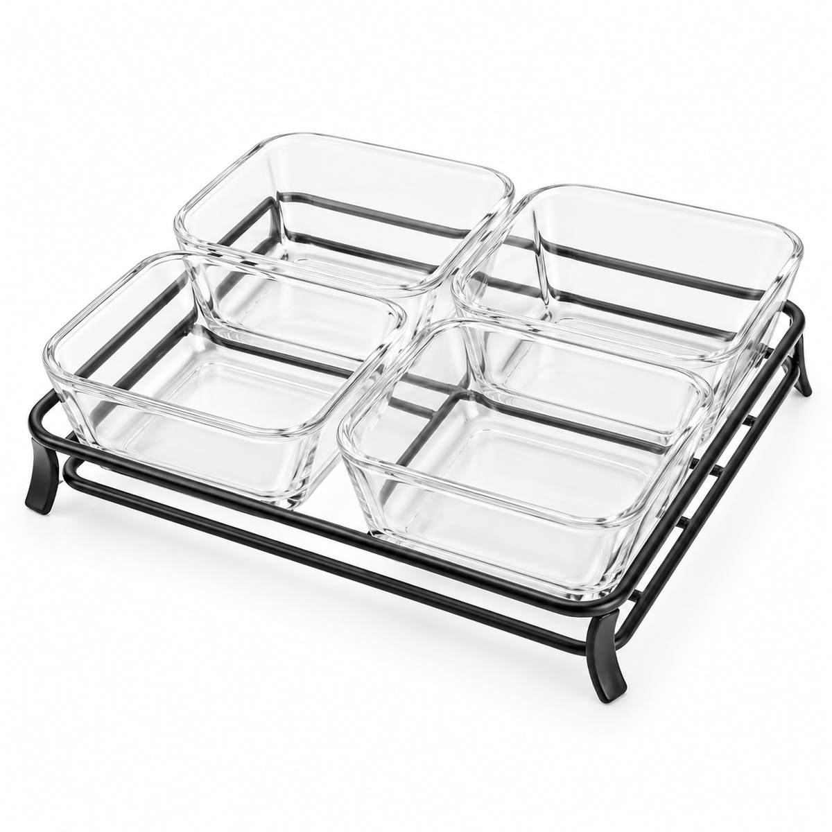 Danny Home Serving Bowl Set With Stand