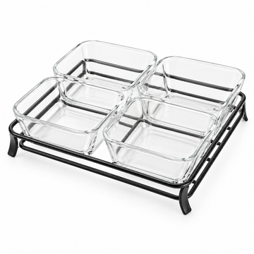 Danny Home Serving Bowl Set With Stand
