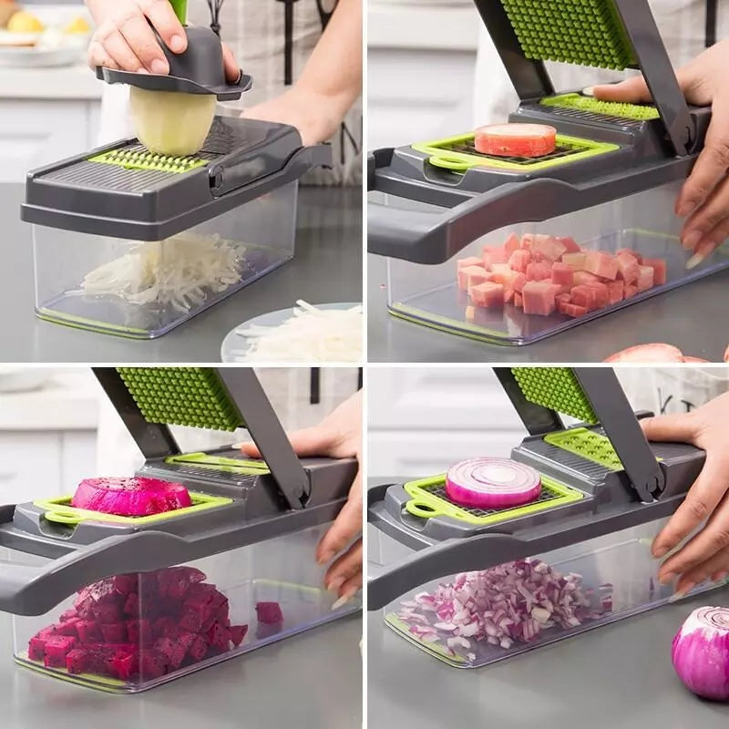 12IN1 MUTIFUNCTIONAL VEGETABLE CUTTER