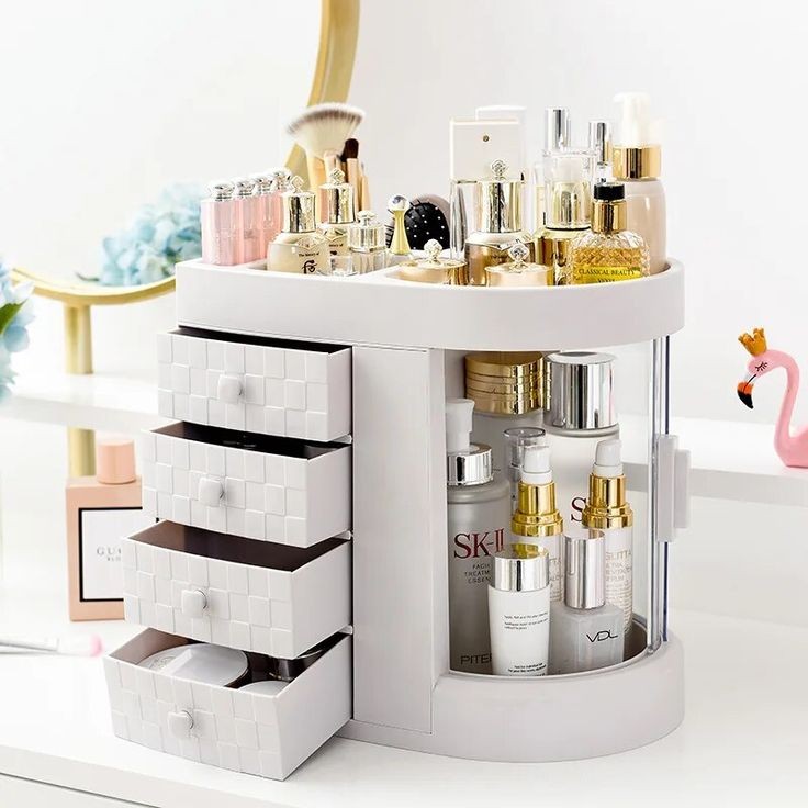 COSMETIC ORGANIZER WITH DRAWER