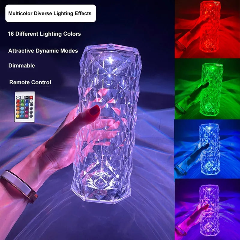 16X COLORS CHANGING TOUCH LAMP