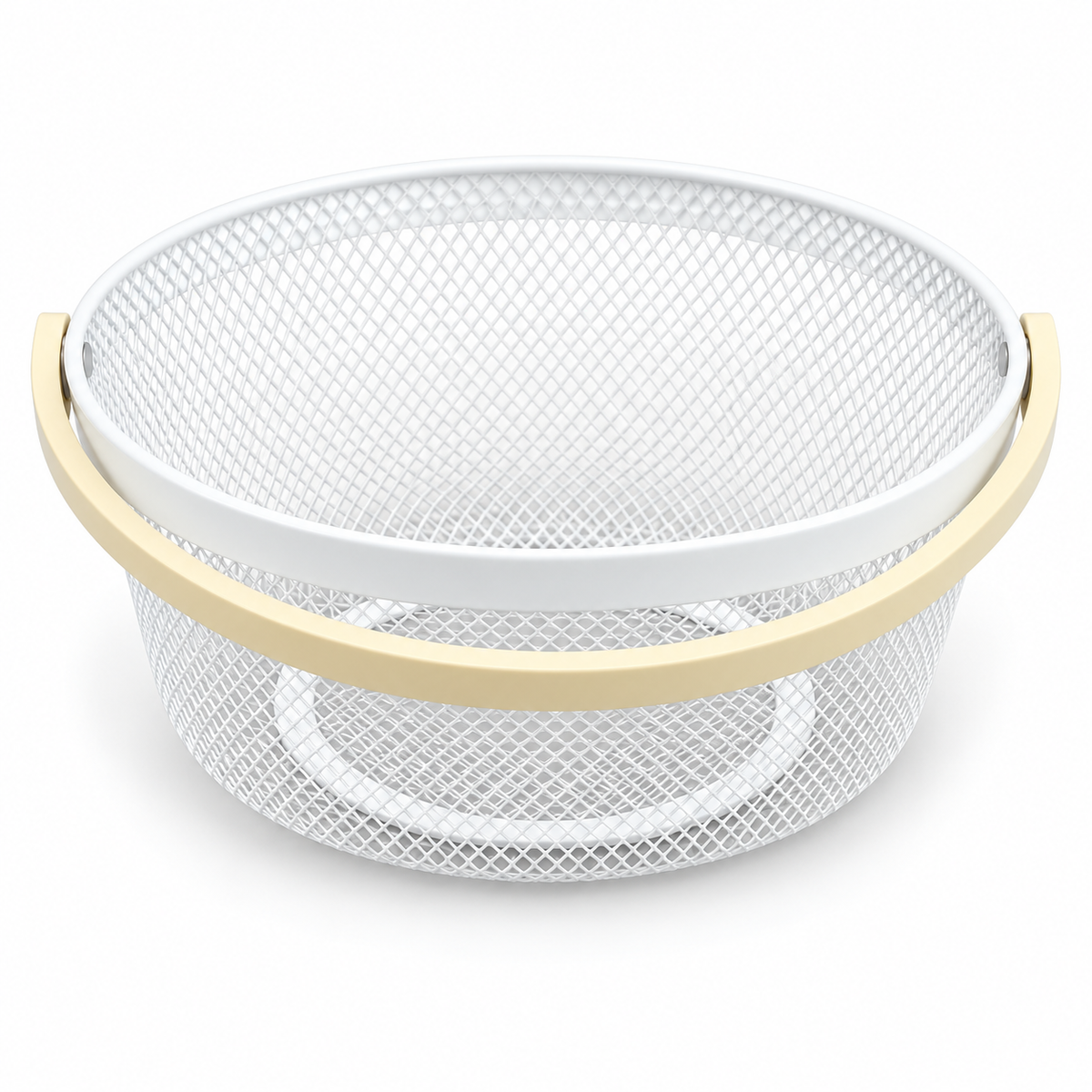 Danny Home Round Mesh Storage Basket - 25x25x18cm